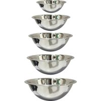 Boxxx SADA MISEK, kov, 5dílné