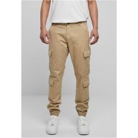 Double Cargo Twill Jogging Kalhoty warmsand