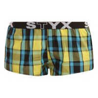 Dámské trenky Styx sportovní guma vícebarevné (T819)  S