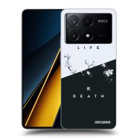 Silikónový prehľadný obal pre Xiaomi Poco X6 Pro - Živý - Mŕtvy