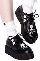 buty na platformie - Crossbones - KILLSTAR - KSRA002835 36