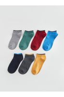 LC Waikiki Basic Boys' Booties Socks 7 Pack