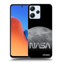 Silikónový čierny obal pre Xiaomi Redmi 12 4G - Moon Cut