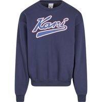 Karl Kani Varsity Print Os Crewneck Blue - Pánske - Mikina Karl Kani - Modré - PD00007519 - Veľkosť: L