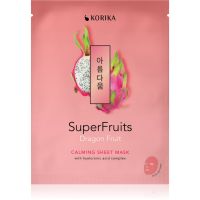 KORIKA SuperFruits Dragon Fruit - Calming Sheet Mask upokojujúca plátienková maska Dragon fruit 25 g