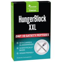 HungerBlock | Starker natürlicher Appetitzügler | Ideal, um Heißhunger auf Süßes zu stoppen | 10-Tage Programm | 20 Kapseln | SlimJOY