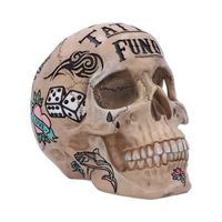 Dekoration (Geldbox) Tattoo Fund - Bone
