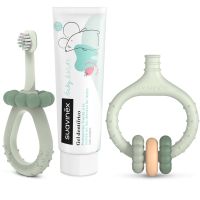 Suavinex Baby & Kids My First Dental Care Set подарунковий набір для немовлят і дітей Green