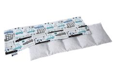 Medi Partners Thermofor with cherry seeds large 20x60 - 5 chamber - Cars light blue