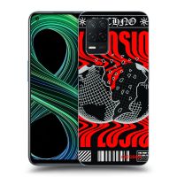 Silikónový čierny obal pre Realme 8 5G - EXPLOSION