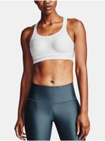 Kompresní podprsenka Under Armour Armour High Crossback Bra - bílá