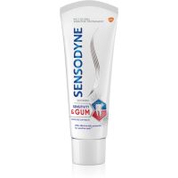 Sensodyne Sensitivity & Gum Whitening fehérítő fogkrém a fogak és a fogíny védelmére 75 ml