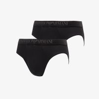 Bokserki EA7 Emporio Armani Bottom Trunk 2-Pack Black/ Black L