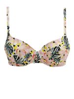 Light pink women's patterned swimwear top ORSAY - Women
