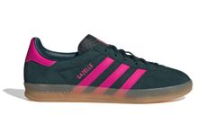adidas Gazelle Indoor W Ženy - Tenisky adidas Originals - Modrá - JS1416-5 - Size: 5