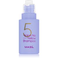 MASIL 5 Salon No Yellow vijoličen šampon za nevtralizacijo rumenih odtenkov 50 ml