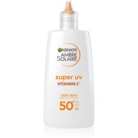 Garnier Ambre Solaire Super UV лек защитен флуид против тъмни петна с витамин С SPF 50+ 40 мл.