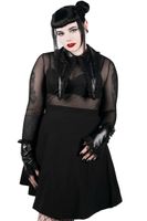 Damska sukienka KILLSTAR - Cmentarz Drive - Mesh S