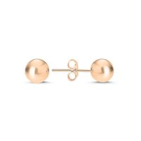 Olivie Strieborné 6mm GULIČKY ROSE 3862