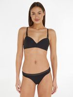 Calvin Klein Underwear	 Seductive Comfort Sutien Negru