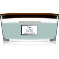 Woodwick Magnolia Birch aроматична свічка з дерев'яним гнітом (hearthwick) 453,6 гр