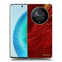 Silikónový čierny obal pre Honor Magic6 Lite 5G - Red