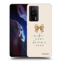 Silikónový prehľadný obal pre Xiaomi Poco F5 Pro 5G - Golden Dream