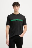 Emporio Armani tričko pánske s lyocellom