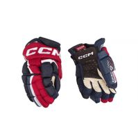 Rukavice CCM Jetspeed FT6 Pro SR, tmavo modrá-červená-biela, Senior, 15"