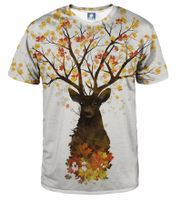 Aloha From Deer Unisex's Into The Woods T-Shirt TSH AFD389