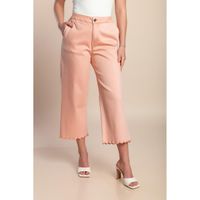 7/8 High Waist Hose, Hellrosa
