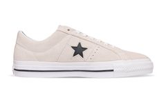 Converse CONS One Star Pro Suede Low Top Egret - Pánske - Tenisky Converse - Biele - 172950C - Veľkosť: 39