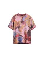 Desigual Majica  svijetloplava / svijetlosmeđa / svijetloroza / crvena
