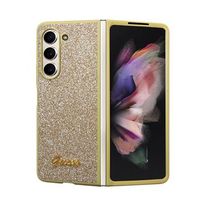 Ovitek GUESS GLITTER FLAKES Samsung Galaxy Z Fold 5 5G zlat