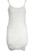 GUESS MARCIANO SHORT DRESS WOMAN WHITE