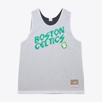 Mitchell & Ness NBA Team Glory Reversible Mesh Celtics Top - Pánske - Dres Mitchell & Ness - Biele - TP10120-BCEWHIT - Veľkosť: XL