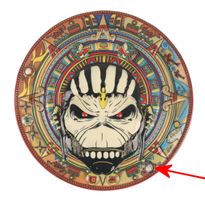 Wanddekoration Iron Maiden - Book of Souls - BESCHÄDIGT