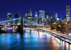 New York by Night - puzzle z kategorie Umělecké