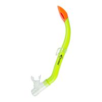 Šnorchl Escubia Race Silicone JR žlutá