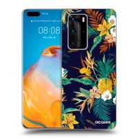 Silikónový prehľadný obal pre Huawei P40 Pro - Pineapple Color