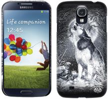 Gehäuse Handy SPIRAL - WEISS WOLF - SAMSUNG - TR324575 GS3