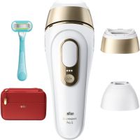 Braun IPL Silk·expert Pro 5 PL5221 pametna naprava IPL za odstranjevanje dlačic za telo, obraz, predel bikinija in podpazduhe 1 kos
