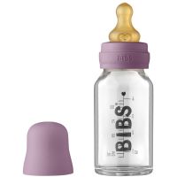 BIBS Baby Glass Bottle 110 ml пляшечка для годування Mauve 110 мл