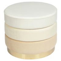 MID.YOU TABURET, textil, 50/42 cm