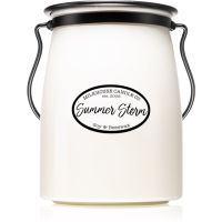 Milkhouse Candle Co. Creamery Summer Storm lumânare parfumată  Butter Jar 624 g