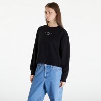 Bluza Tommy Jeans Essential Logo 2 Relaxed Fit Crewneck Black L