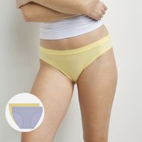 OH MY DIM'S BIKINI 2x - Women's Panties 2x - Yellow - Blue