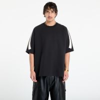 Bluza adidas Basketball Short Sleeve Sweatshirt Black XXL