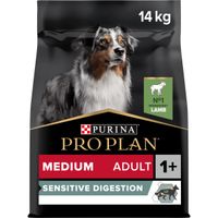PRO PLAN Medium Adult Sensitive Digestion granule pre psov jahňacie 14 kg