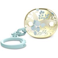 Suavinex Gold Premium Pacifier Clip тримач для пустушки Blue 1 кс